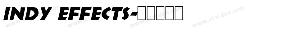 Indy Effects字体转换